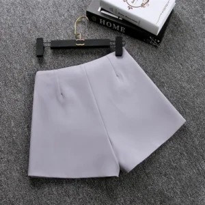 High Waisted Shorts for Women, Casual Suit Shorts, Black and White Short Pants, Ladies Shorts, Hot Fashion, New, Summer, 2022