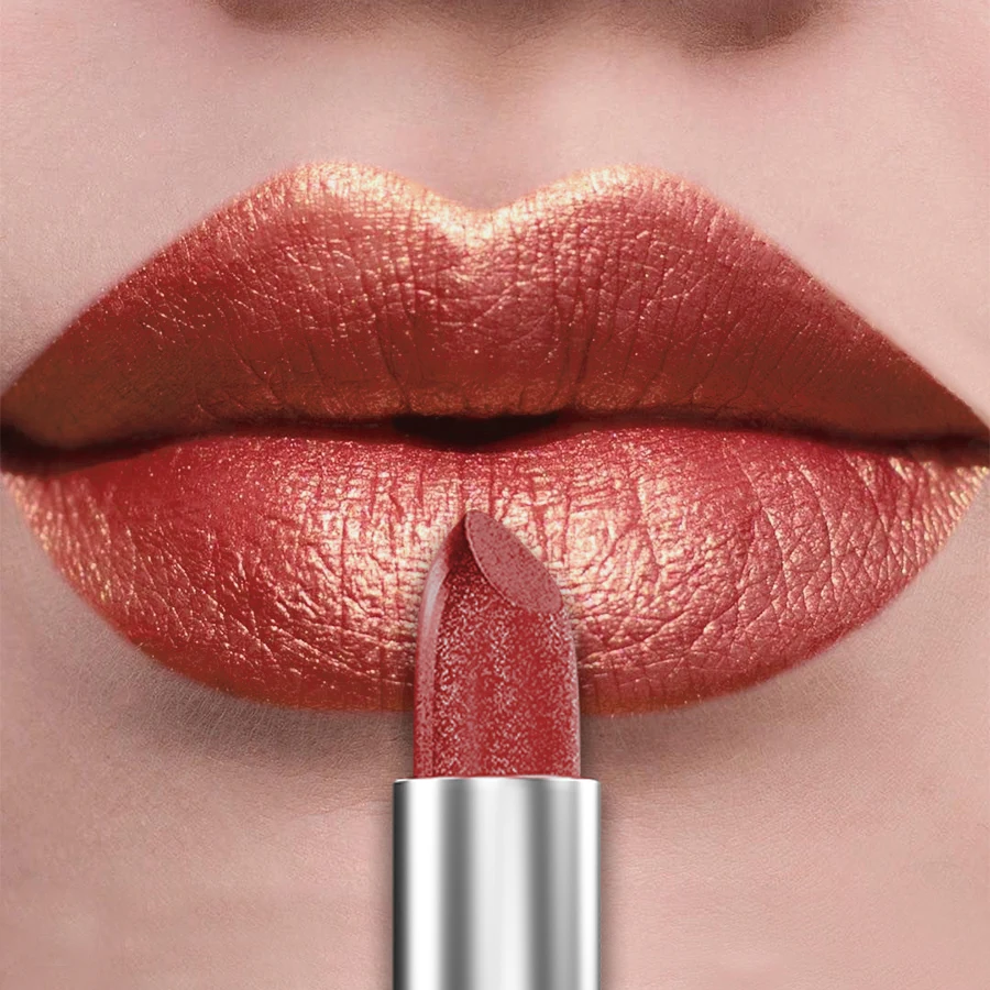 21Colors Bold & Intense Glitter Shiny Metallic Lipstick Pearlescent Lip Tint,Long Lasting Lip Senior Matte Lip Makeup Gifts for - Image 19