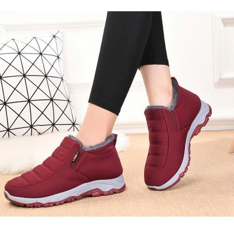 Women's Shoes Autumn Winter Casual Cotton Chunky Sole Warm Anti-Slip Affordable Free Shipping - Image 3