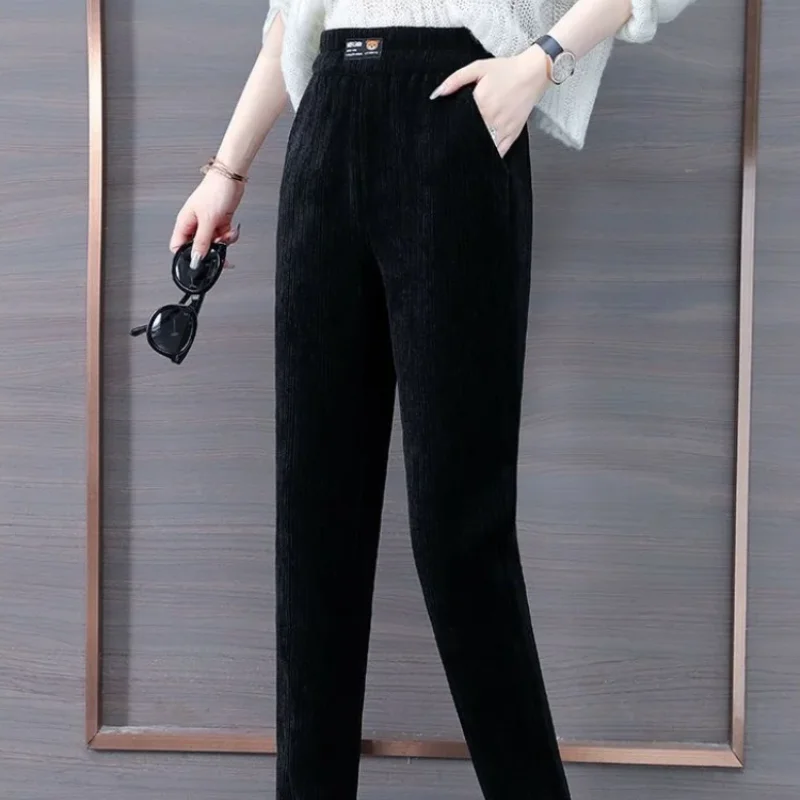 Slacks Female Trousers Korean Fashion Women's Pants Straight Leg Harajuku High Quality G Xxl Casual One Size Outfits Autumn 90s - Image 3