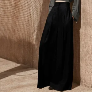 Slacks Long Female Trousers Korean Fashion Autumn Aesthetic Outfits Vintage Chic and Elegant Clothing G Casual 90s Women's Pants