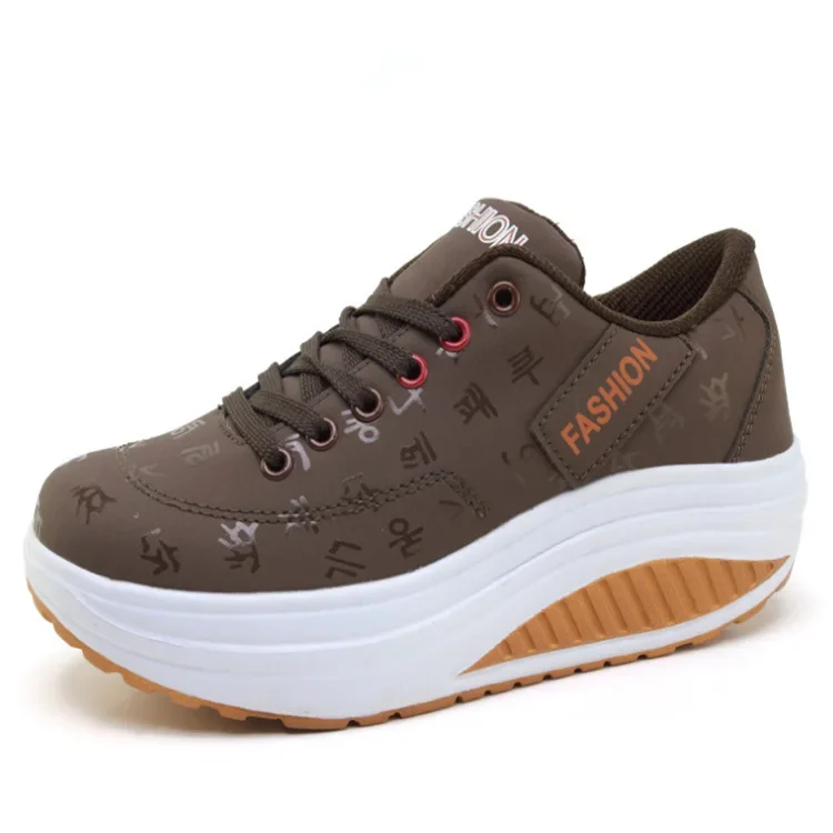 Women's Shoes Outdoor Casual Shoes Autumn Fashion Platform Vulcanized Shoes Flat Sole Walking Shoe Plus Size Lace-up Sneakers - Image 8