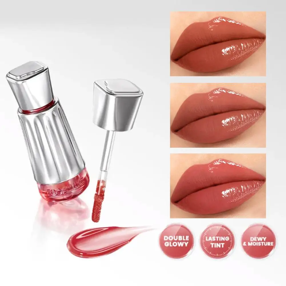Matted Lip Glaze Non-stick lip glaze Liquid Lipsticks Long-Lasting Hydrating Shiny Skin Nourishing Beauty Makeup - Image 2
