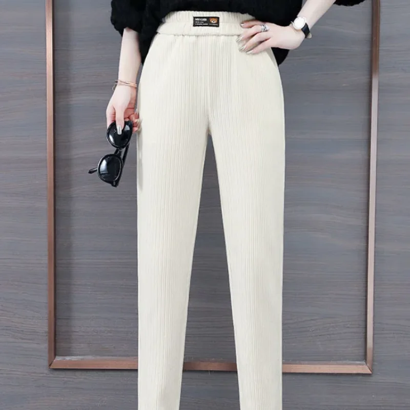 Slacks Female Trousers Korean Fashion Women's Pants Straight Leg Harajuku High Quality G Xxl Casual One Size Outfits Autumn 90s - Image 6