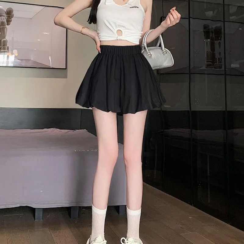 Shorts for Women Cute Beach Bloomer Kawaii White Short Pants Woman Youthful To Wear Aesthetic Harajuku Fashion Outdoor Low Price - Image 4