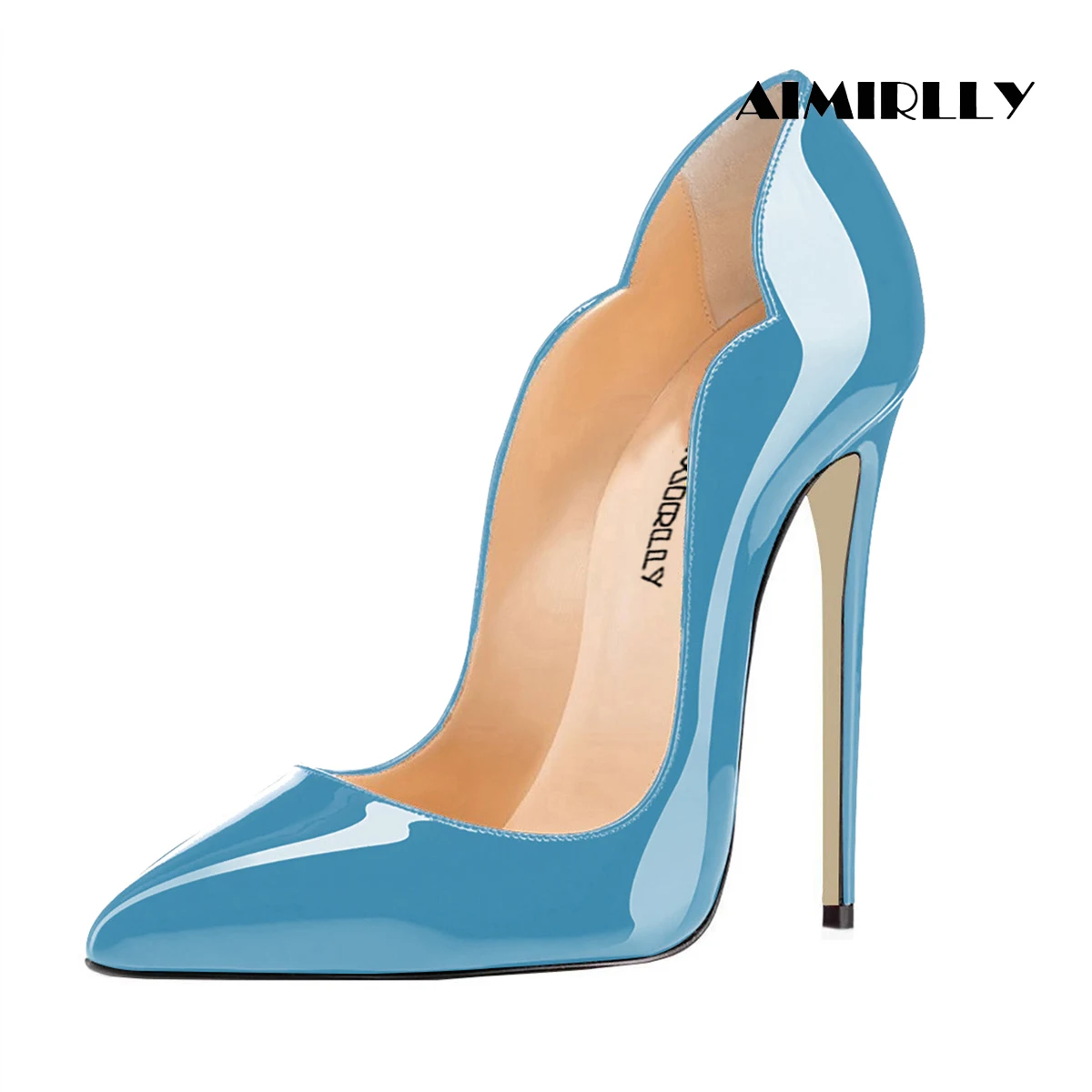Fashion Women's Shoes Pointed Toe High Heels Pumps Curve Stilettos Ladies Female Wedding Party Dress Shoes Luxury Customized - Image 10