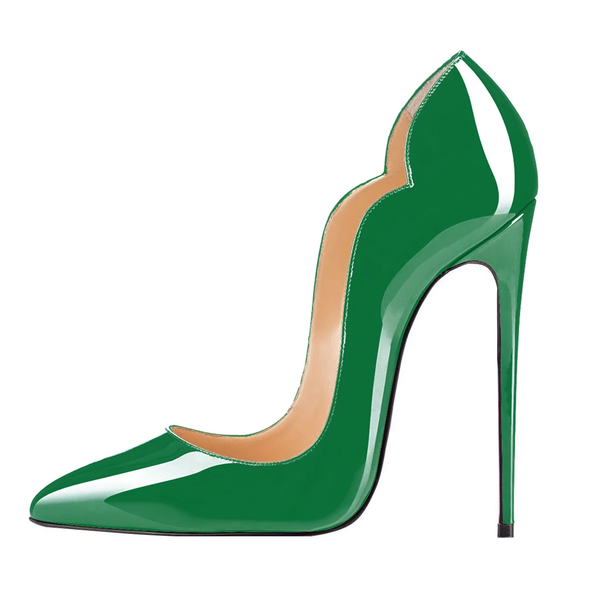 Fashion Women's Shoes Pointed Toe High Heels Pumps Curve Stilettos Ladies Female Wedding Party Dress Shoes Luxury Customized - Image 11