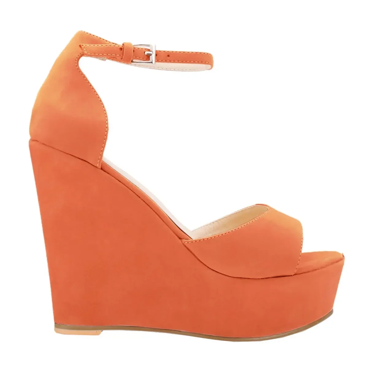 Women Summer Shoes 2025 Sexy Open Toe Ankle Strap Platform High Heels Wedge Sandals Party Wedding Dress Ladies Shoes 195-11VE - Image 12