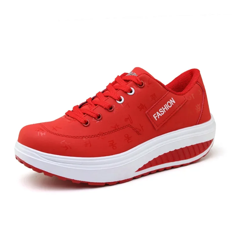 Women's Shoes Outdoor Casual Shoes Autumn Fashion Platform Vulcanized Shoes Flat Sole Walking Shoe Plus Size Lace-up Sneakers - Image 10
