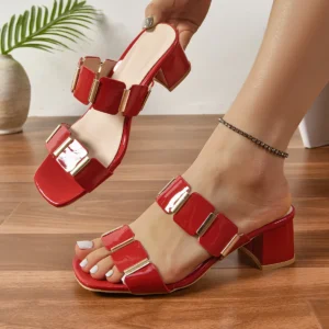 New Shoes for Women Fashion Summer High Heels Sandals Sexy Comfortable Women Sandals Female Outdoor Designer Shoes for Women