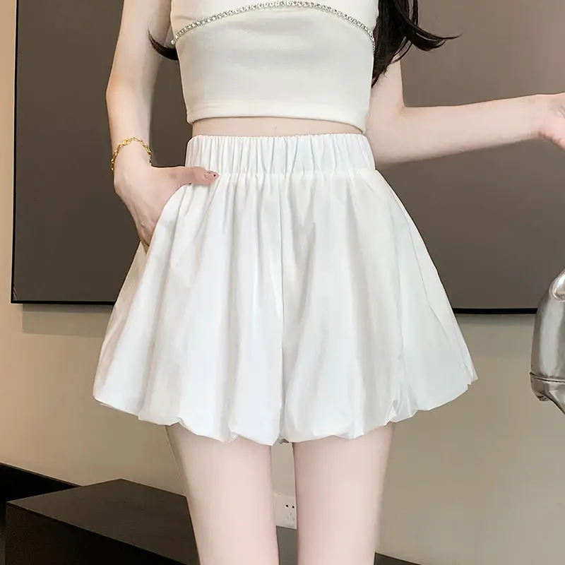 Shorts for Women Cute Beach Bloomer Kawaii White Short Pants Woman Youthful To Wear Aesthetic Harajuku Fashion Outdoor Low Price - Image 8