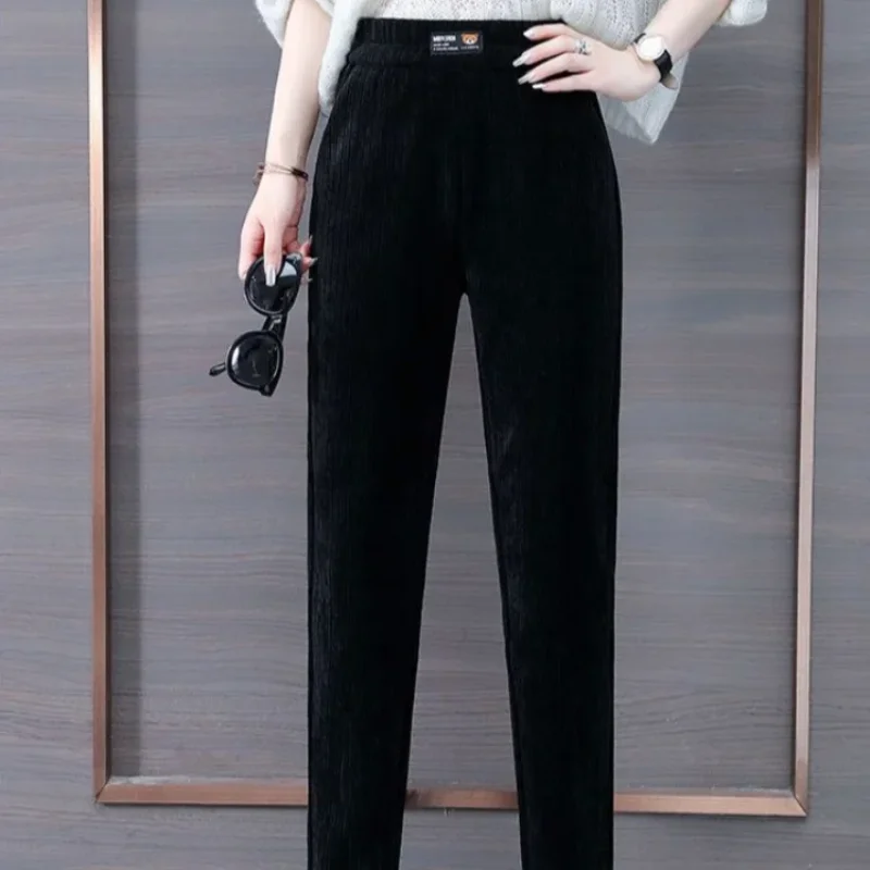 Slacks Female Trousers Korean Fashion Women's Pants Straight Leg Harajuku High Quality G Xxl Casual One Size Outfits Autumn 90s