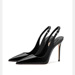 Sexy Super High Heels Women Shoes Pointed Toe Sandals 2025 Elegant Summer Slingback Pumps Shoes Trend Dress Mujer De Zapatillas