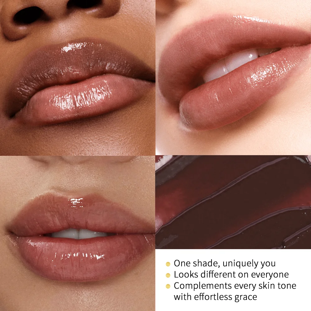 Long Lasting Moisturizing Black Honey Lipstick Natural Lip Plumper Makeup Lip Plumping Gloss Cosmetics Exfoliating for Lip - Image 3