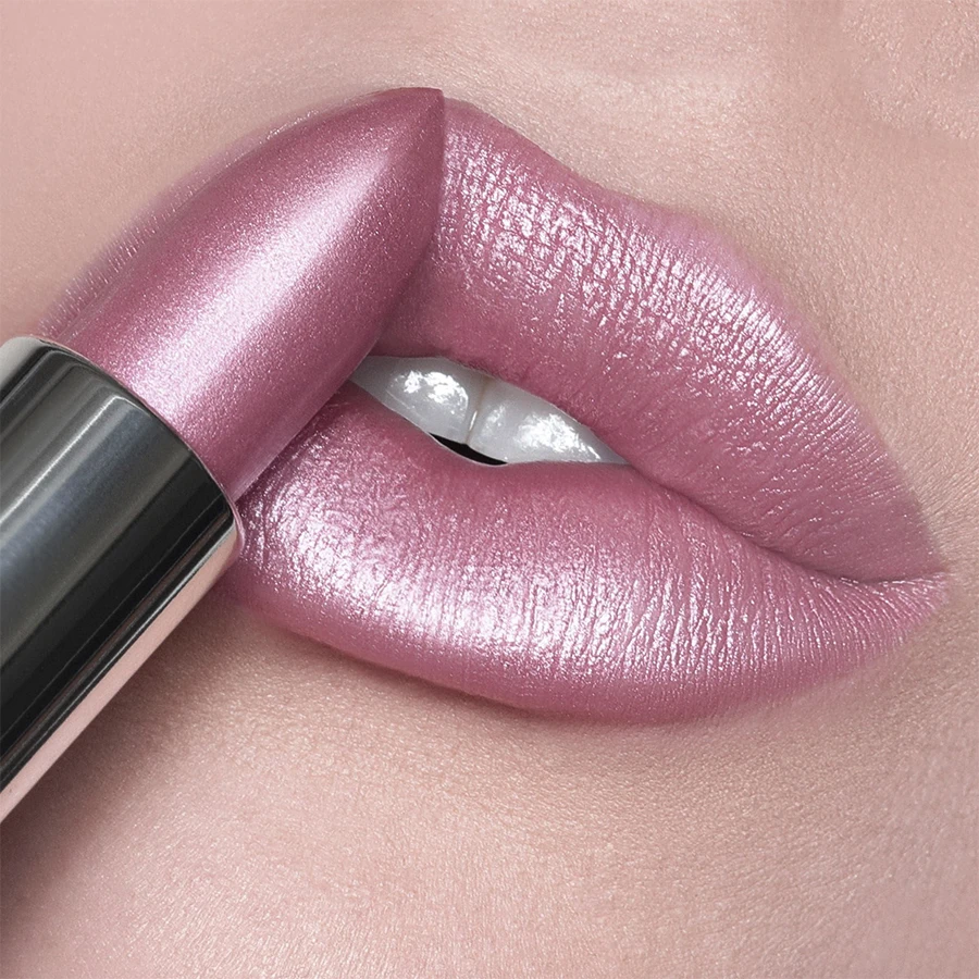 21Colors Bold & Intense Glitter Shiny Metallic Lipstick Pearlescent Lip Tint,Long Lasting Lip Senior Matte Lip Makeup Gifts for - Image 4