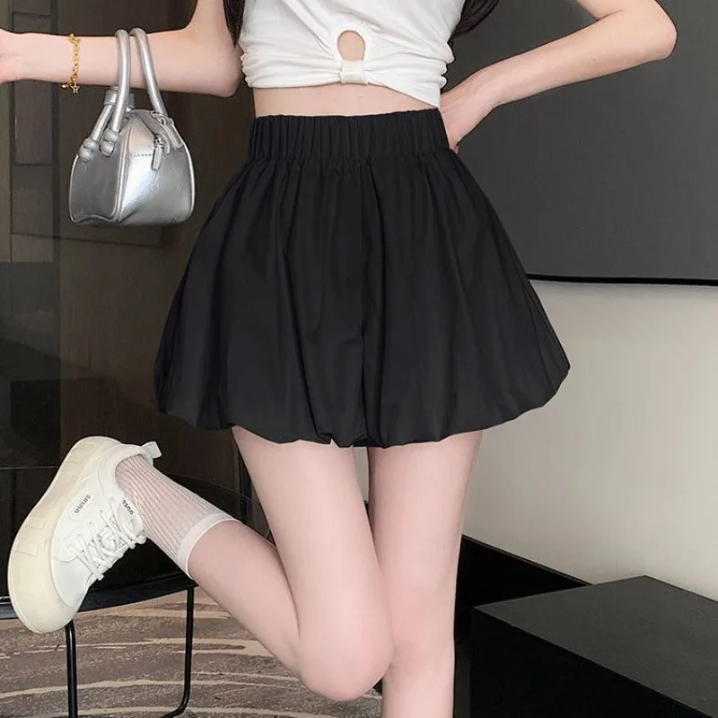 Shorts for Women Cute Beach Bloomer Kawaii White Short Pants Woman Youthful To Wear Aesthetic Harajuku Fashion Outdoor Low Price - Image 2