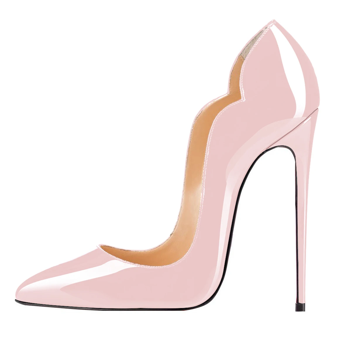 Fashion Women's Shoes Pointed Toe High Heels Pumps Curve Stilettos Ladies Female Wedding Party Dress Shoes Luxury Customized - Image 12
