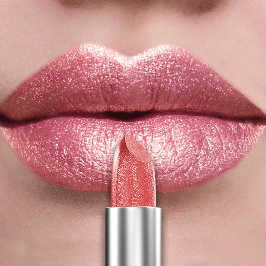 21Colors Bold & Intense Glitter Shiny Metallic Lipstick Pearlescent Lip Tint,Long Lasting Lip Senior Matte Lip Makeup Gifts for - Image 14