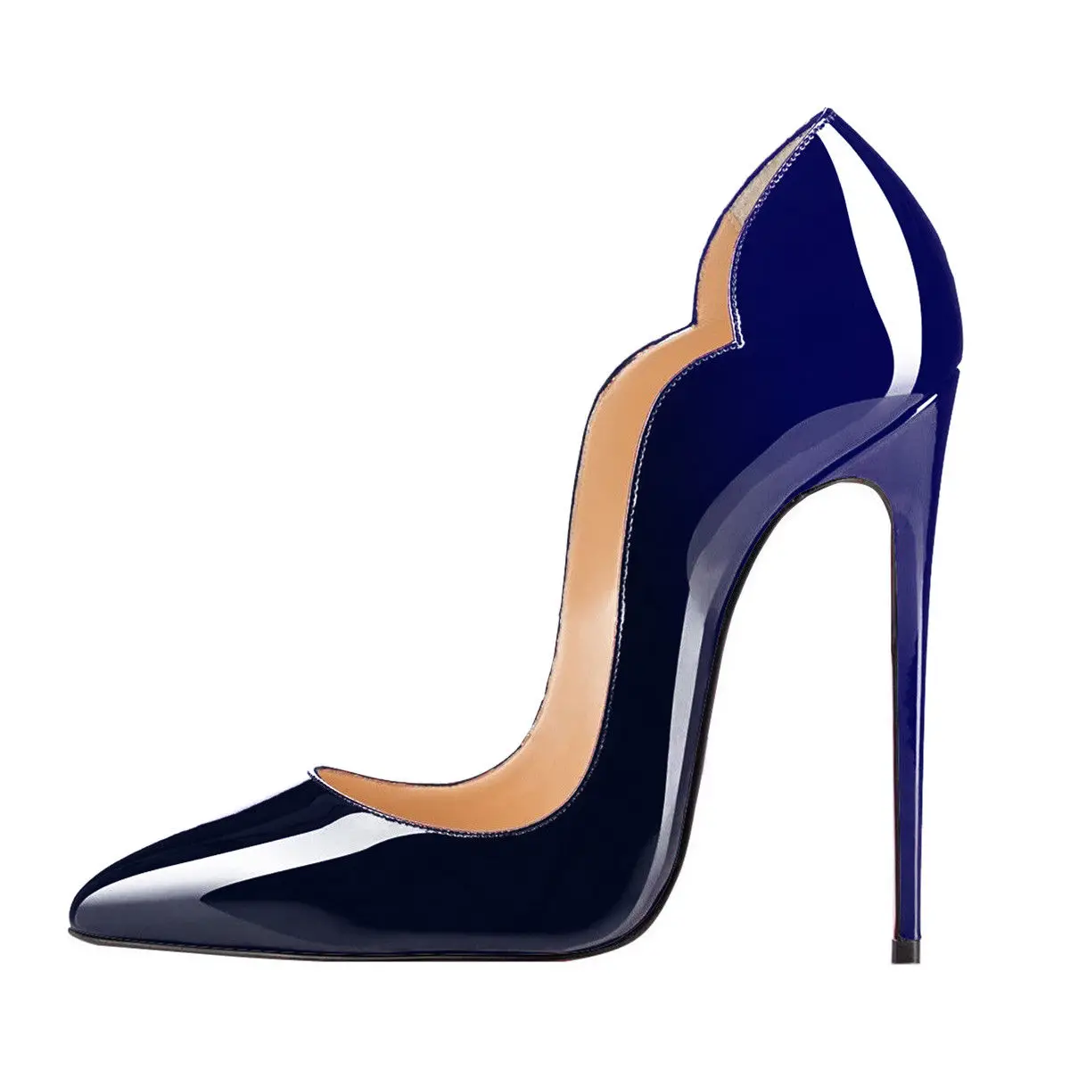 Fashion Women's Shoes Pointed Toe High Heels Pumps Curve Stilettos Ladies Female Wedding Party Dress Shoes Luxury Customized - Image 6