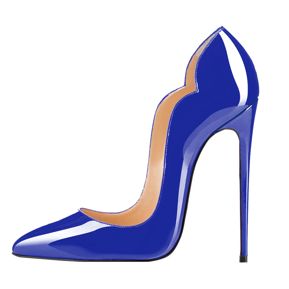 Fashion Women's Shoes Pointed Toe High Heels Pumps Curve Stilettos Ladies Female Wedding Party Dress Shoes Luxury Customized - Image 4