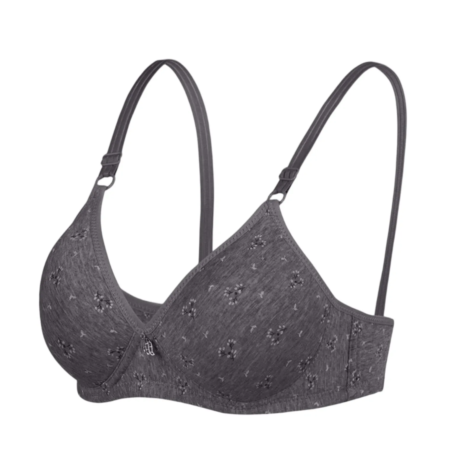 Women'S Underwear Traditional Style Thin Cup No Wire Sexy Printed Pure Cotton Soft Cotton Bra Close-Fitting Loose Accessories - Image 10