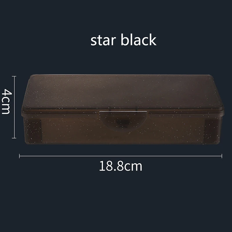 Nail Art Storage Box Nail Accessories Organizer Cuboid Plastic Container Packaging Case for Nail Brush File Manicure Tools - Image 8